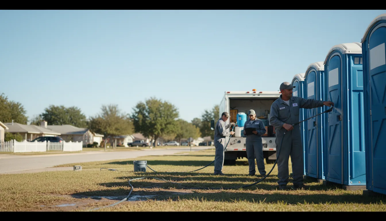 Long-Term Portable Toilet Rental in West Mansfield, OH near me